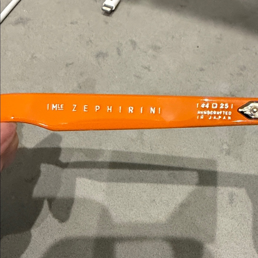 Orange Men’s Eyewear Temple -